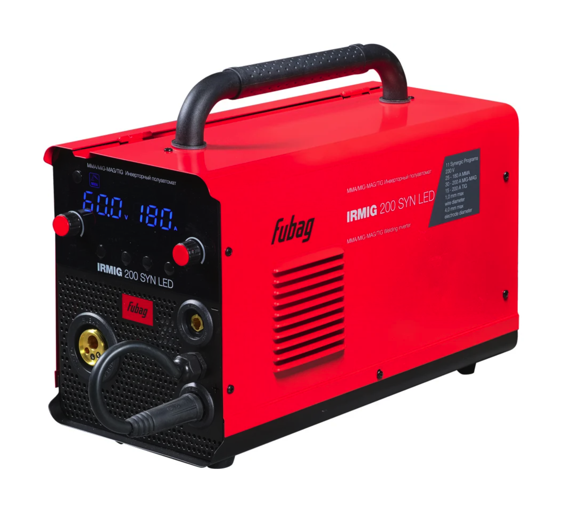 FUBAG Сварочный полуавтомат IRMIG 200 (с горелкой 250А в комплекте) [41391] (или аналог)